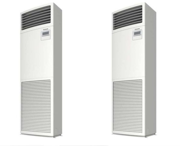 画像1: 北海道・青森・岩手・秋田・宮城・山形・福島・業務用エアコン パナソニック 床置形 高効率タイプ PA-P112B4XD P112形 (4HP) Xシリーズ 同時ツイン 三相200V  (1)