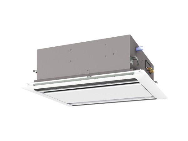 画像1: 北海道・青森・岩手・秋田・宮城・山形・福島・業務用エアコン 三菱 寒冷地向けエアコン てんかせ2方向 標準シングル ムーブアイパネル PLZ-HRP140LEF 140形(5馬力) 三相200V 寒冷地向けインバーターズバ暖スリム (1)